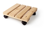 Our cedar wood plant caddy is made of northwestern cedar wood in the USA. Perfect solution to protect your floor and deck. On wheels, for easy moving.