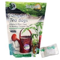 Organic compost tea for feeding plants; all natural plant food