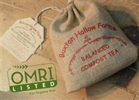 Organic compost tea for feeding plants; all natural plant food