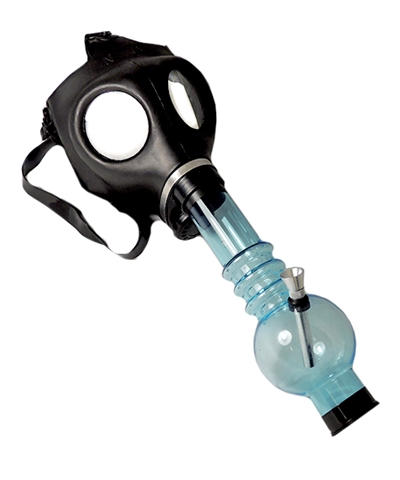 AC-25 GasMask Acrylic Waterpipe