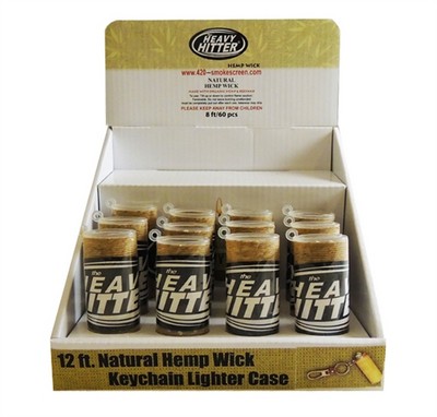 BIC9 Hempwick Lighter Case Display (12ft)