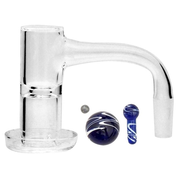 BL-21 Bear Quartz Banger | Slurper | 10mm Male 90 Degree