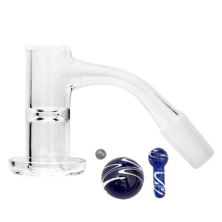 BL-23 Bear Quartz Banger | Slurper | 14mm Male 45 Degree