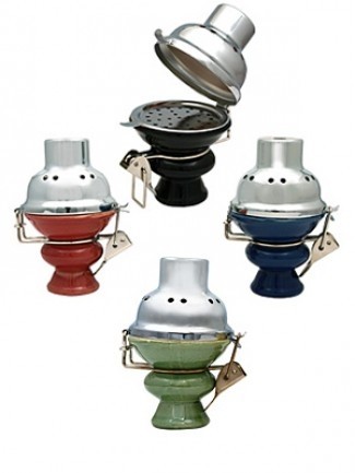 BO01 HOOKAH BOWL WITH METAL COVER 4" TALL