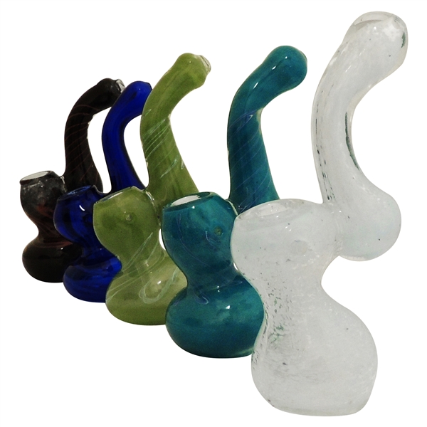 BU-614 6" Mid Size Bubbler | Colors Come Assorted