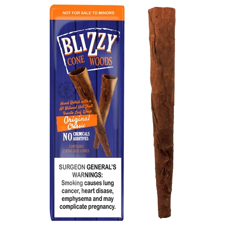 BZY-101 Blizzy Cones Woods | 10 Pouches & 2 Handmade Pre Rolls | Original Classic