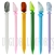 CA-54 5" Glass Dabber with Scooper. Comes in different colors assorted