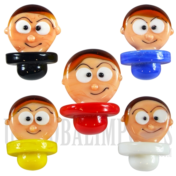 CA-76 2" Famous Character Head Carb Cap. Many Cap Colors