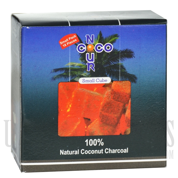 CH-091 Coco Nour Charcoal. Small Cubes 18PC 250g.