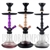 CK5011 18" Amira Aura Hookah. 3 Color Choices