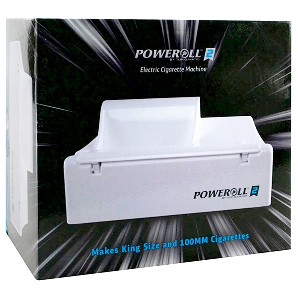 CM-26 Poweroll 2 by Top-O-Matic Electronic Cigarette Rolling Machine | King Size & 100mm