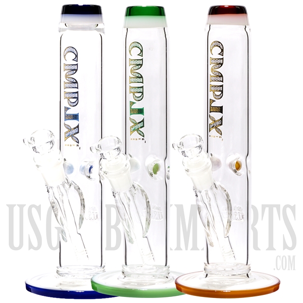 CMPLXION 11" Water Pipe + Ice Catcher + Color + CMPLX