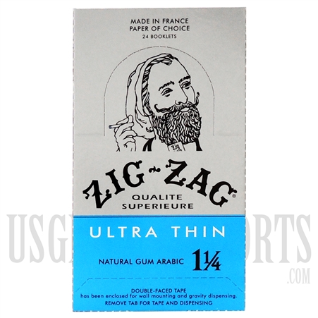 CP-02 Zig-Zag Qualite Superieure Ultra Thin | 1 1/4 | 24 Booklets