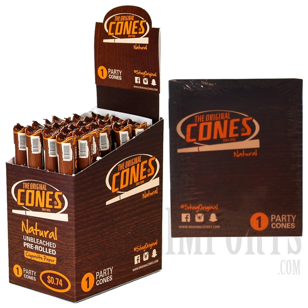 CP-112 The Original Pre-Rolled Cones. 24 Packs. 1 Party Cones. Cigarette Paper