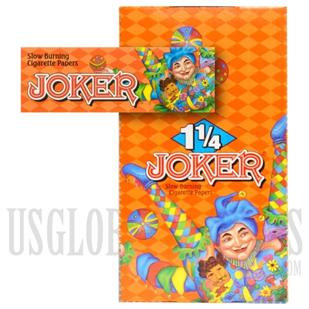 CP-16 Joker Finest Quality Slow Burning Rolling Papers 1 1/4 Size