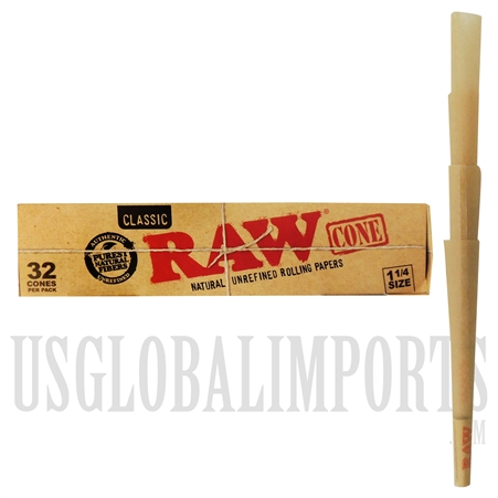 CP-213 RAW Classic Cones | 32 Per Pack | 1 1/4 Size