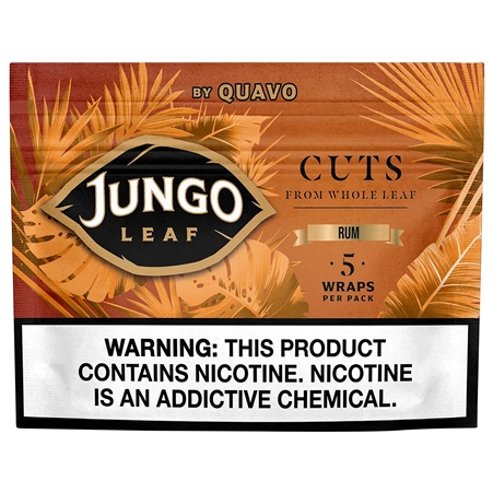 CP-221 Jungo Wraps by Quavo | 5 Wraps | 10 Packs | Rum