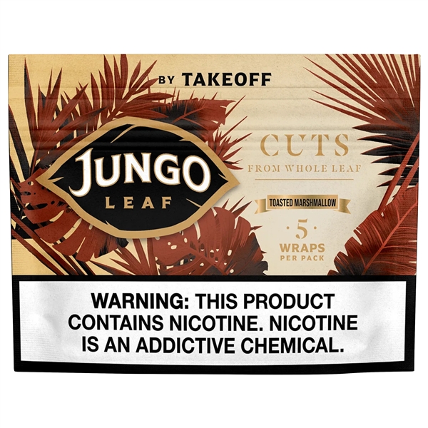 CP-222 Jungo Wraps by Quavo | 5 Wraps | 10 Packs | Toasted Marshmellow