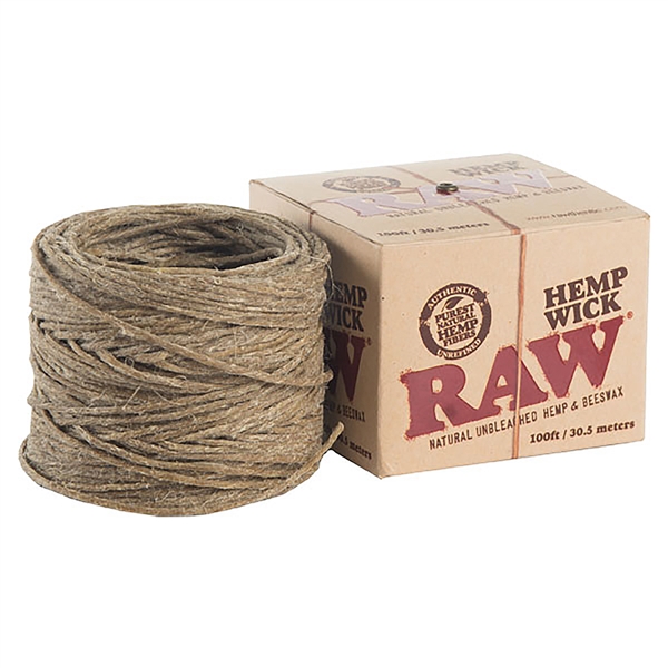 CP-259 RAW Hemp Wick | 100 FT - 30.5 Meters