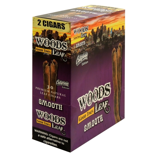 CP-324 Good Times Sweet Woods Leaf | 2 Cigars | 15 Pouches | Smooth