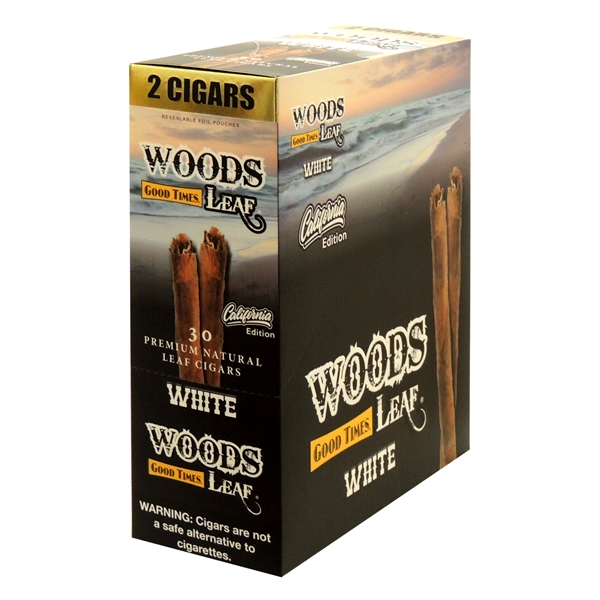 CP-324 Good Times Sweet Woods Leaf | 2 Cigars | 15 Pouches | White