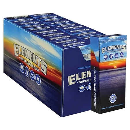 CP-340 Elements Super Slim Filters | 126 Filters | 20 Box Display