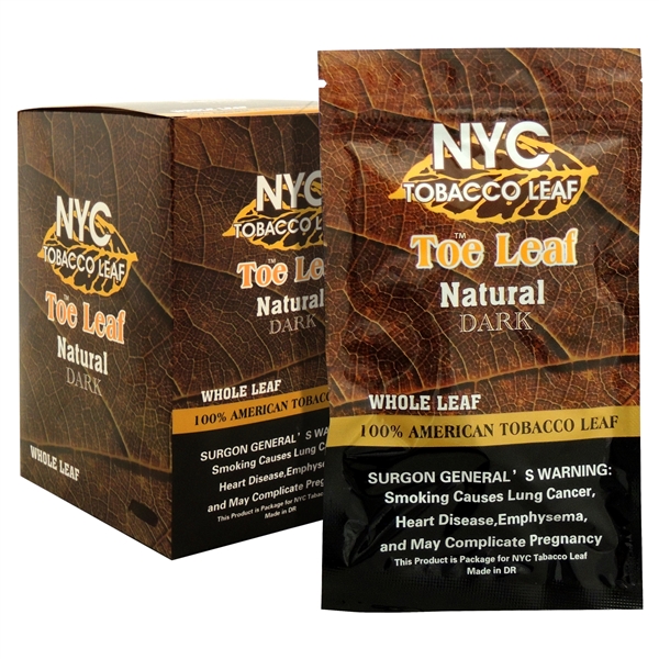 CP-345 NYC Tobacco Leaf | 10 Whole Leaf | Natural Dark