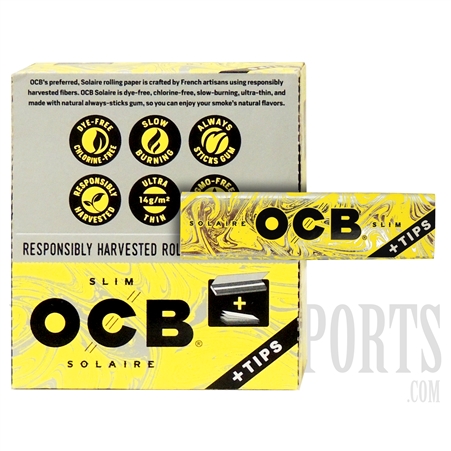 OCB OCB - Rolling Paper Premium Slim King + TIPS - TGR-NOW Smoke Vape  Delivery Los Angeles