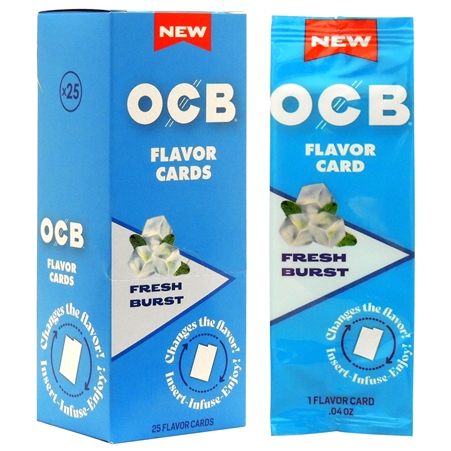 CP-631 OCB Flavor Card | 25ct Box | Fresh Burst