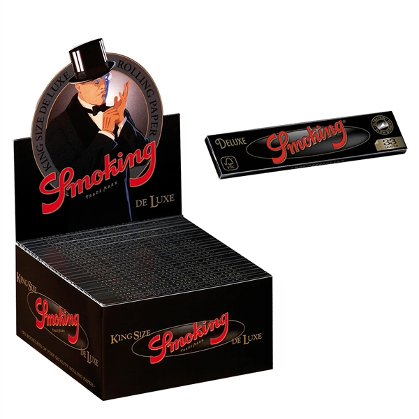 CP-68 Smoking King Size Deluxe Rolling Paper | 50 Booklets