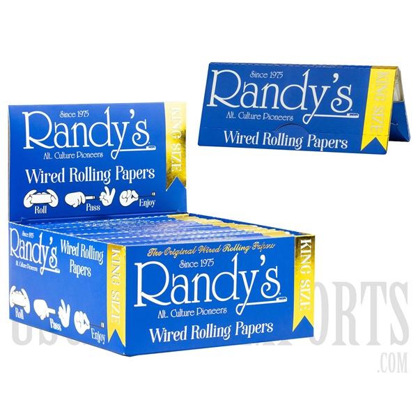 CP-73 Randy's The Original Wired Rolling Papers | King Size