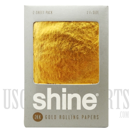 CP-902 Shine | 24K Gold Rolling Papers | 2-sheet Pack (1 1/4)