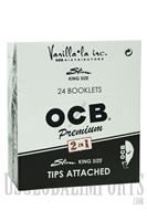 CP102 OCB Slim King Rolling Papers + Filters Attached