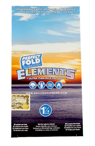 CP94 Elements 1 1/4 Ultra Thin Rice Papers