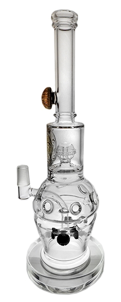 CR-012 Cream Waterpipe 14"