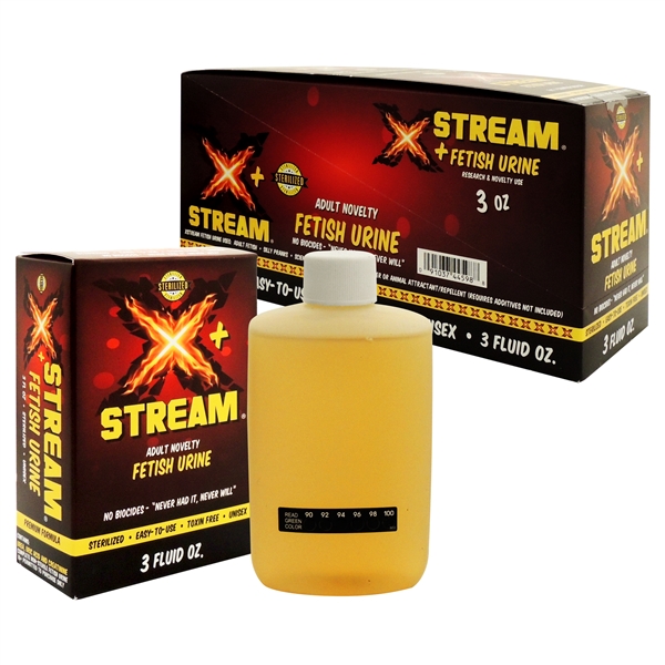 DE-209 XStream Fetish Urine w/ Heat Pack | 3oz. | 6 Pack Display