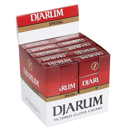 DJ-101 Djarum Special Blend Natural Filtered Clove Cigarillo | 10 Packs