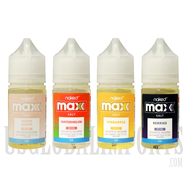 EC-1034 30ML Naked Max Salt Nic | TFN | Many Flavors