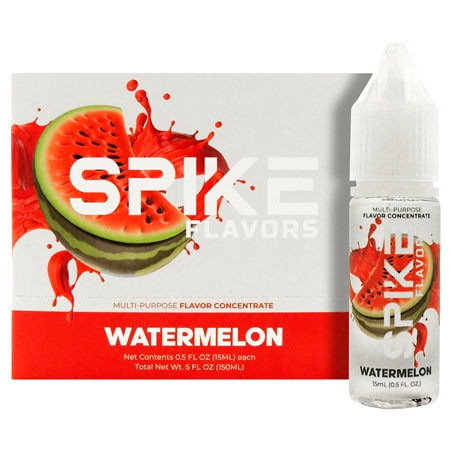 EC-125033-W 15ML Spike Flavors | No Nicotine | No Tobacco | 10 Count | Watermelon