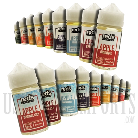 EC-721 60ML Reds Apple EJuice . Many Flavors Available