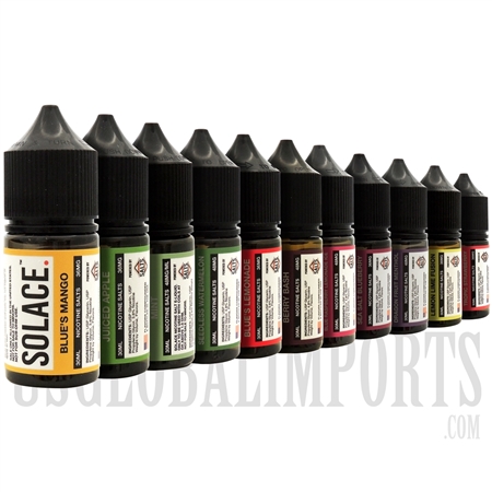 EC-752 30ML Solace Vapor Nicotine Salts. 50MG. Many Flavors Choices