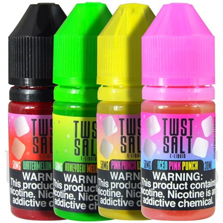 EC-897 30ML x 2 TWST SALT E-Liquids. Many Twist Flavor Choices