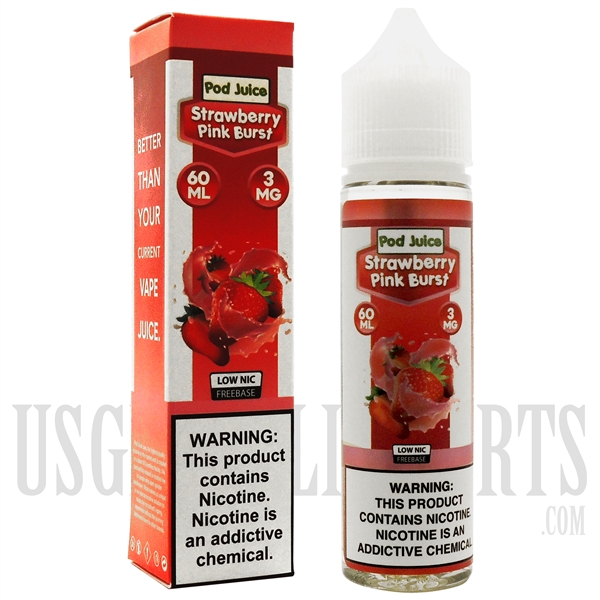 EC-99990 60ML Pod Juice Nicotine E-Juice. Many Flavor choices