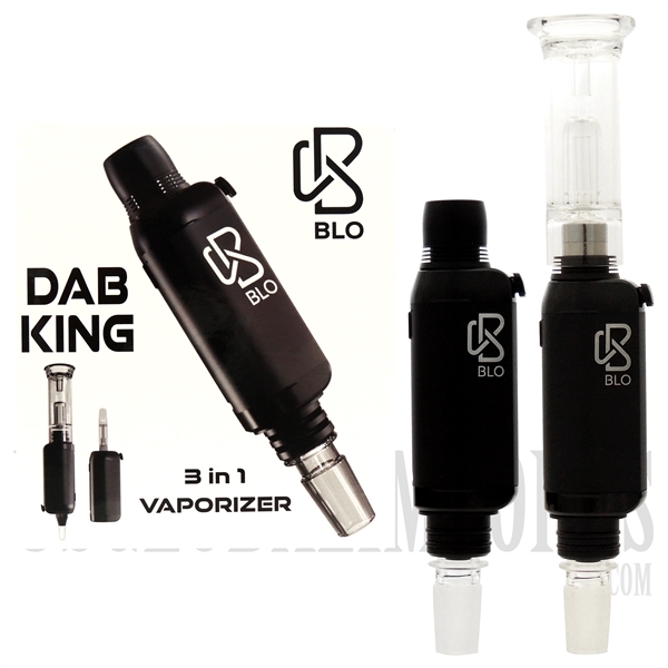 ENL-0012 Blo Dab King 3 in 1 | Vaporizer + Filter Glass + Heating Tip