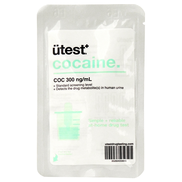 EX-245 Utest Drug ID | 25 Discreet Drug Test per Box | Cocaine Crack 300ng/ml