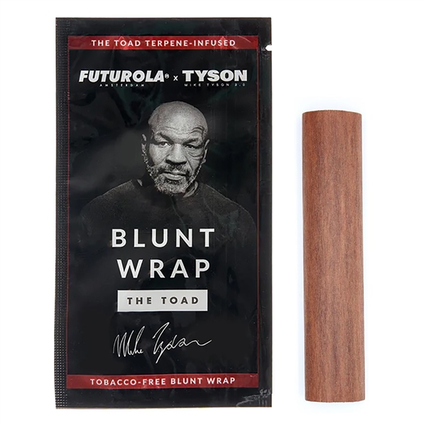 FT-101 Futurola Tyson Wrap | The Toad | Terpene-Infused | 25 Wraps