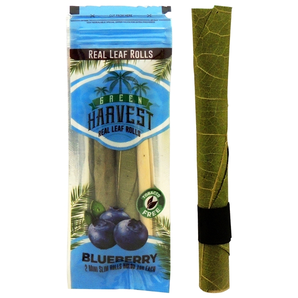 GH-150 Green Harvest Real Leaf Rolls | Blueberry