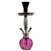 GH100B-2H-P 15" Global Hookah | 2 Hoses | Pink