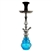 GH300B-1H-BLU 19" Global Hookah | 1 Hoses | Blue