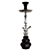 GH300B-1H-BLk 19" Global Hookah | 1 Hoses | Black